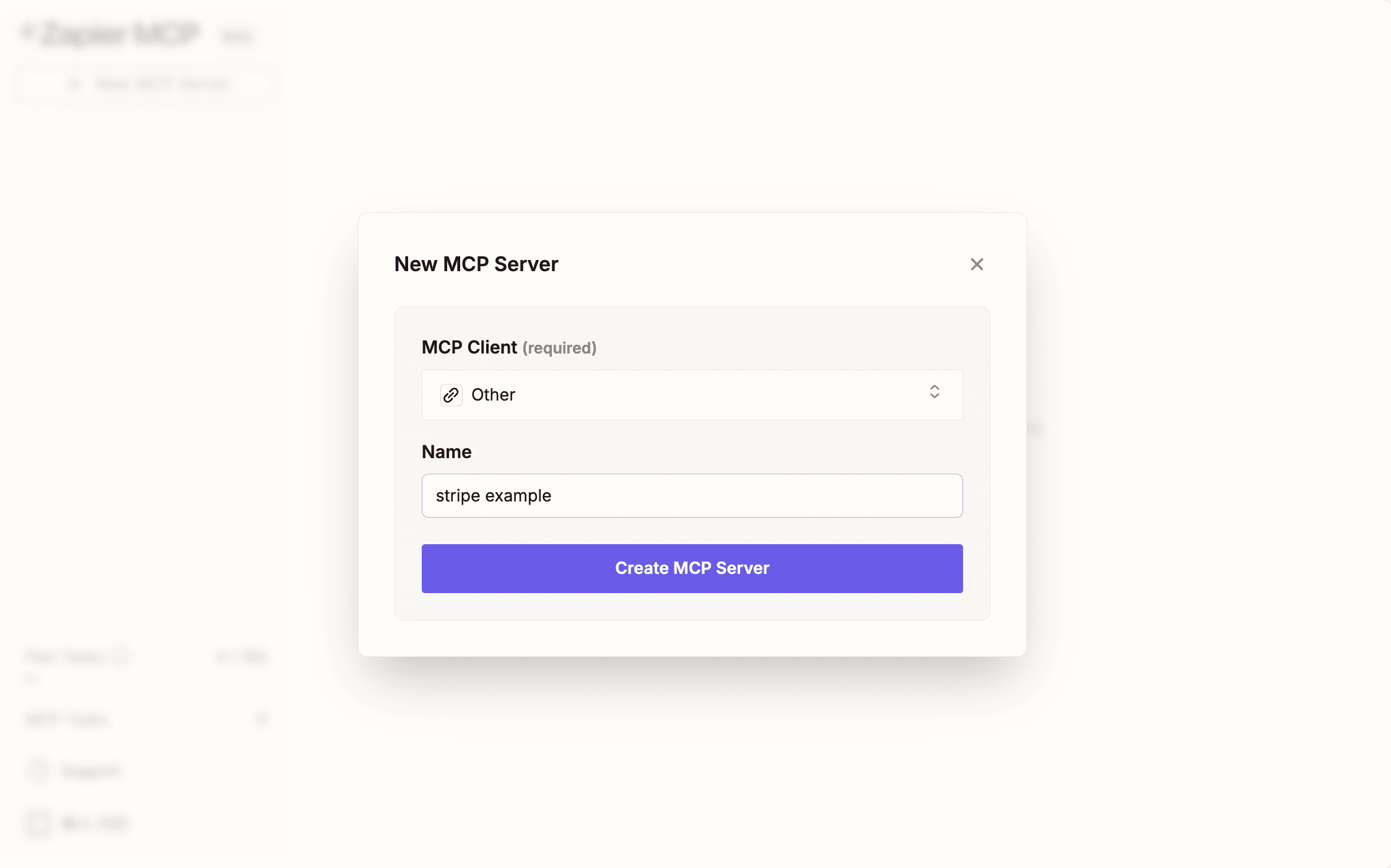 create mcp server